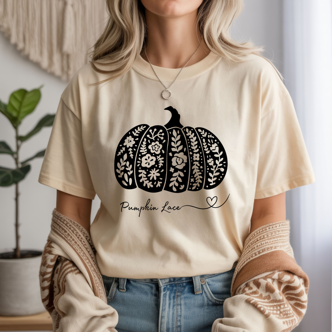 Pumpkin Lace Unisex Softstyle T-Shirt