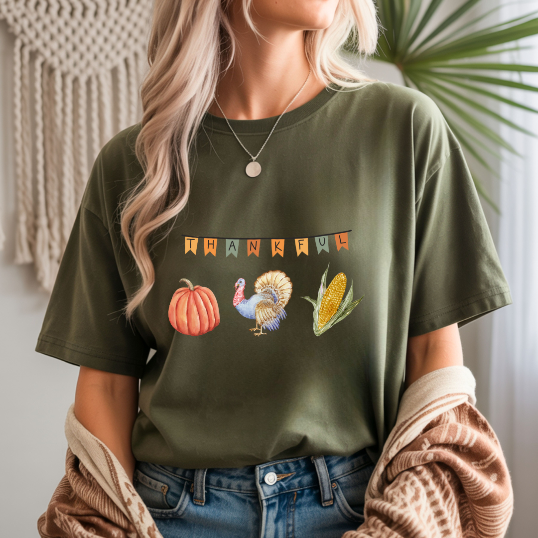 Thanksgiving - Thankful Unisex T-Shirt