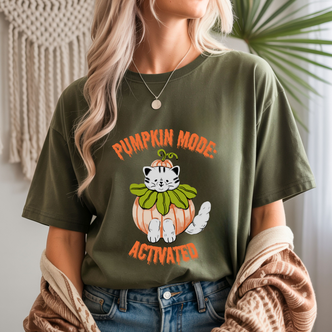 Pumpkin Mode: Activated Unisex T-Shirt