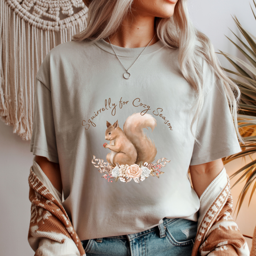 Squirrelly for Cozy Season Unisex T-Shirt