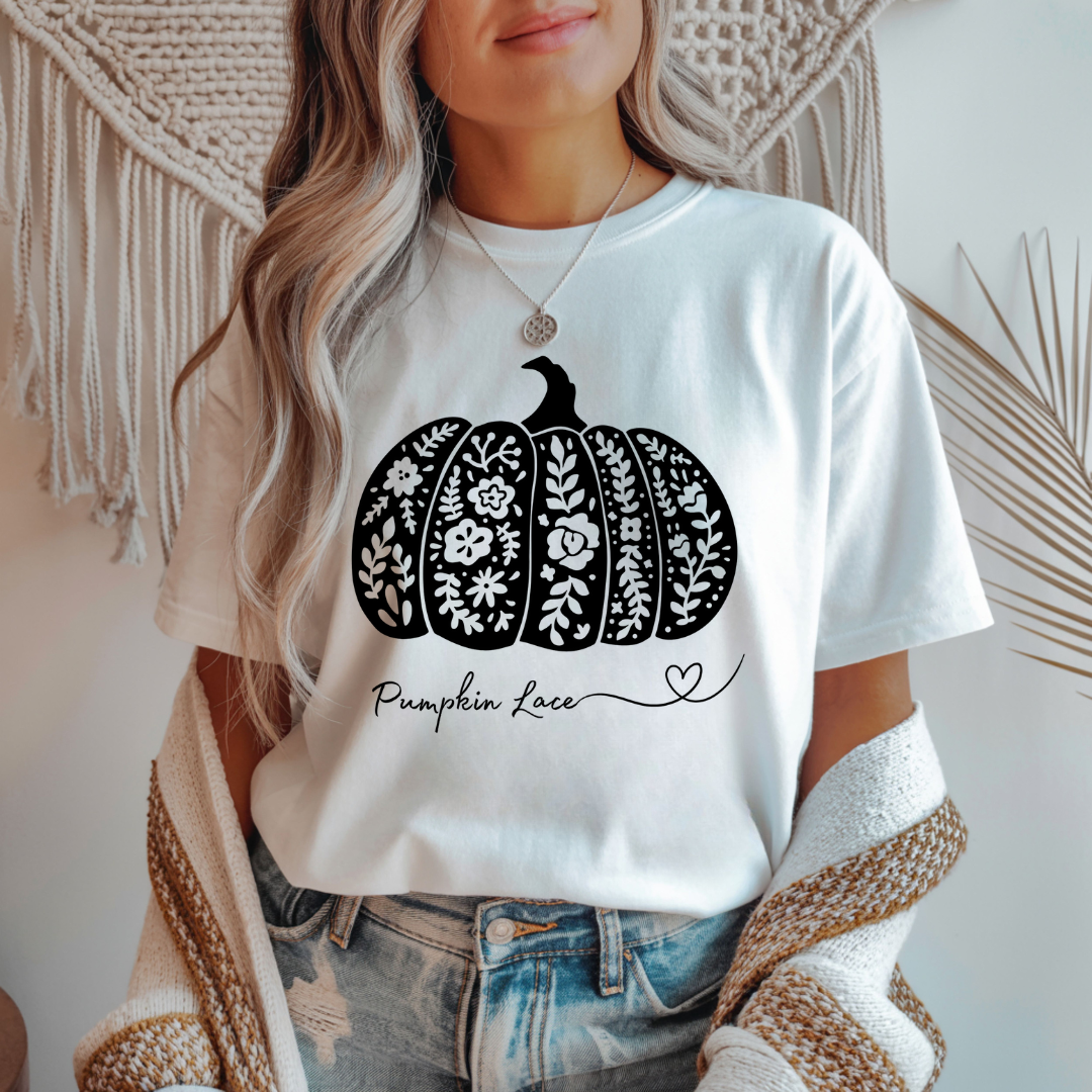 Pumpkin Lace Unisex Softstyle T-Shirt