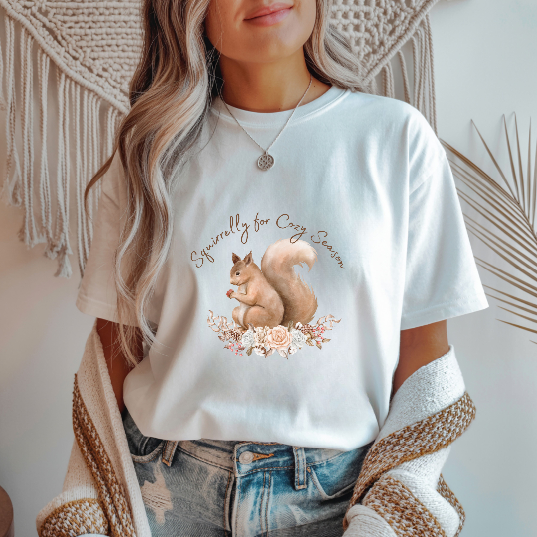 Squirrelly for Cozy Season Unisex T-Shirt