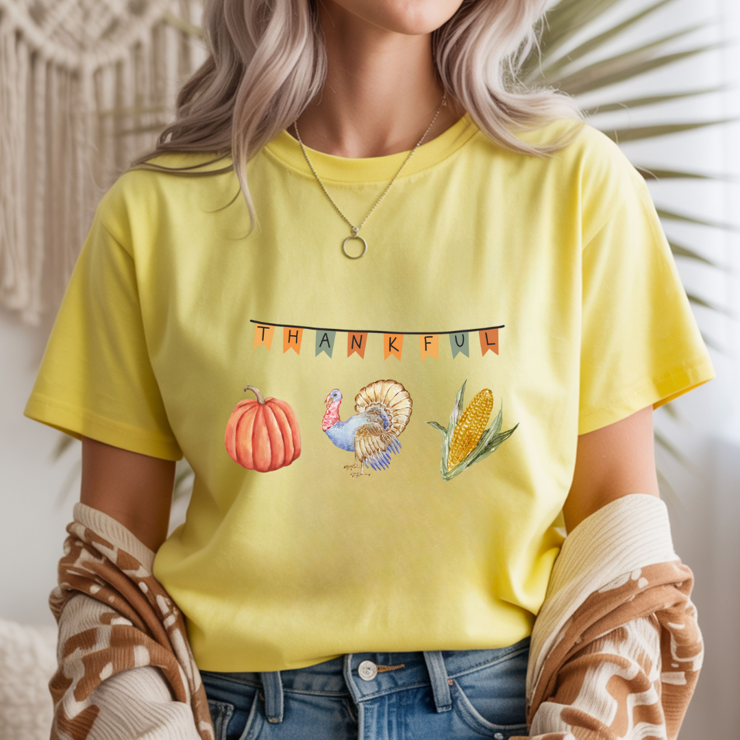 Thanksgiving - Thankful Unisex T-Shirt