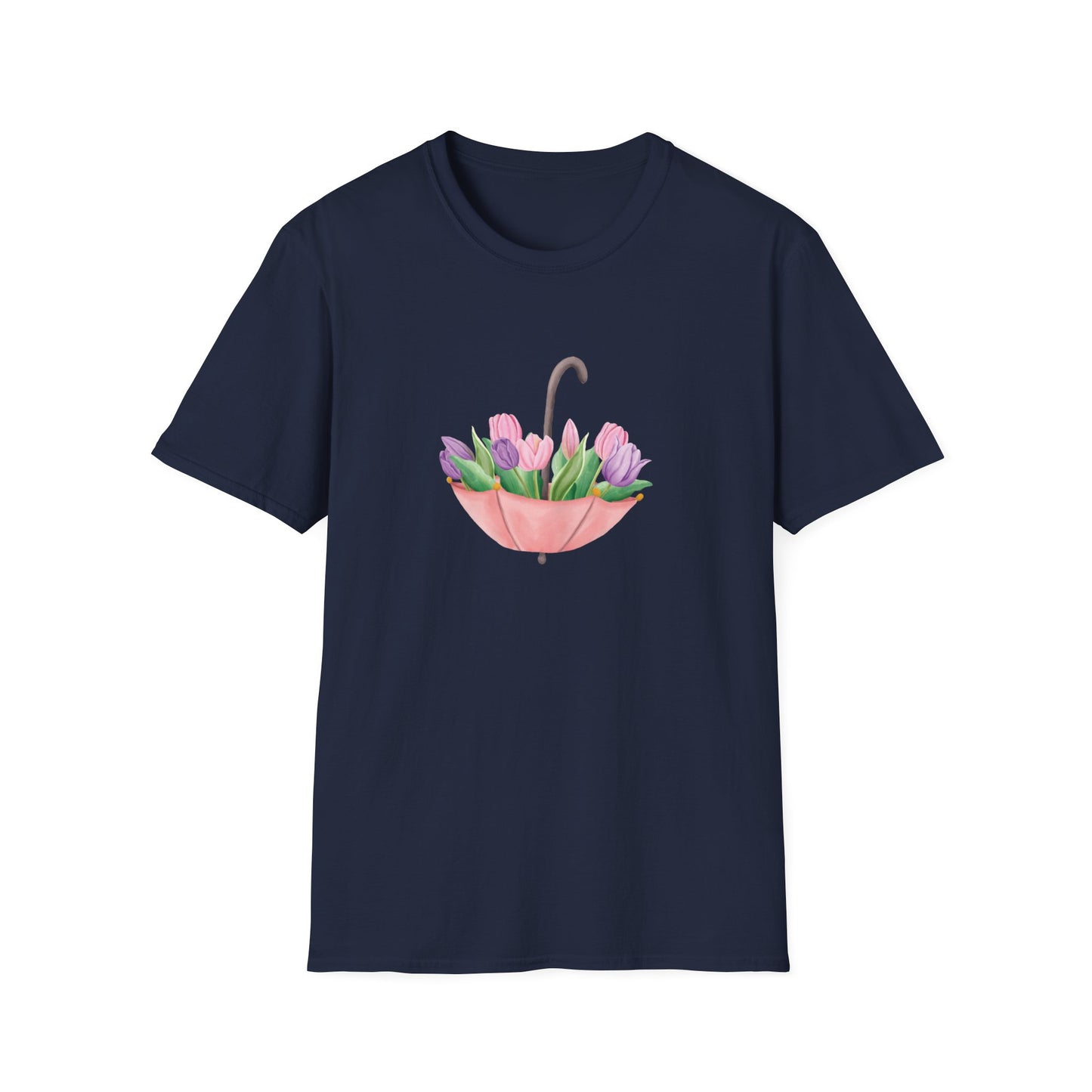 Tulip Umbrella - Spring Unisex T-Shirt