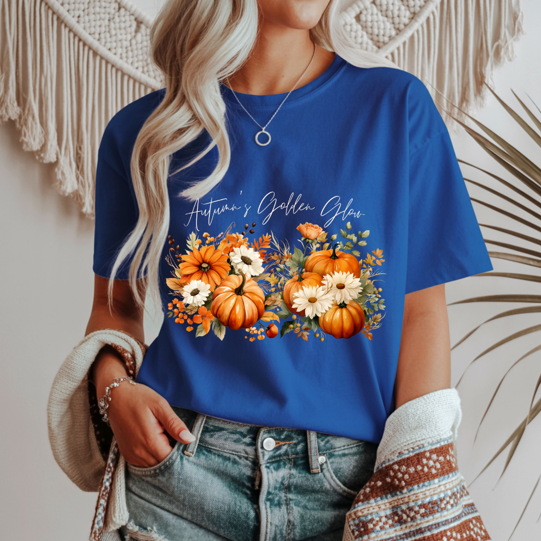 Autumn's Golden Glow - Fall Unisex T-Shirt