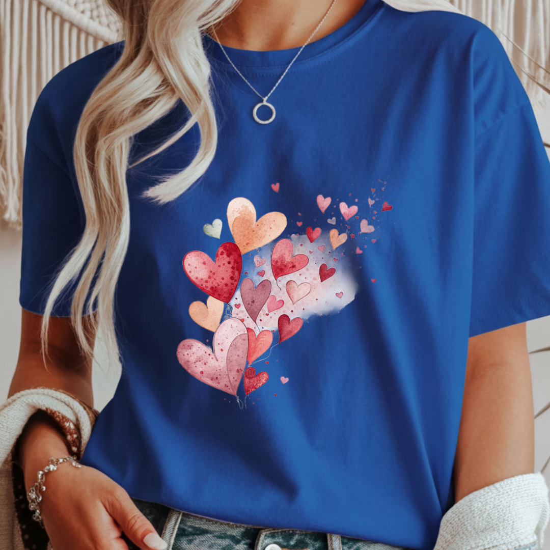 Magical Hearts - Valentines Day Unisex T-Shirt