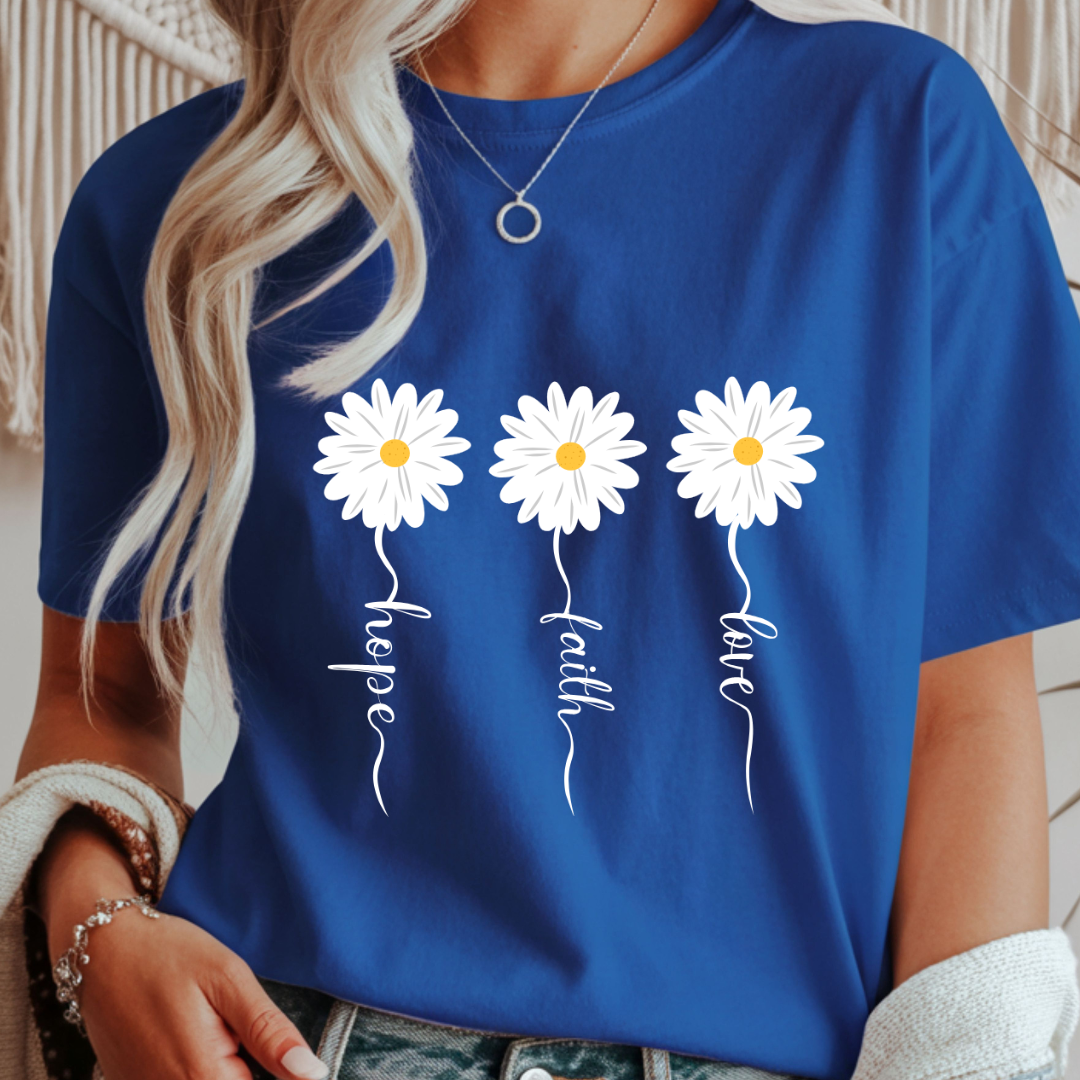 Love-Faith-Hope - Spring Unisex T-Shirt
