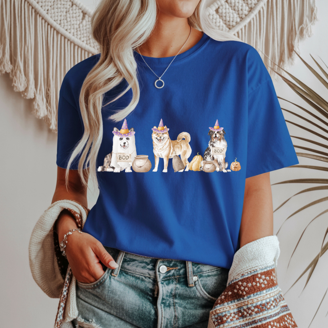 Halloween Party Dogs 3 Unisex T-Shirt