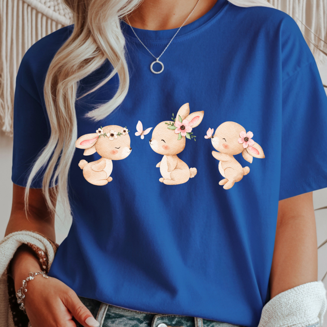 Cute Bunnies - Spring Unisex T-Shirt