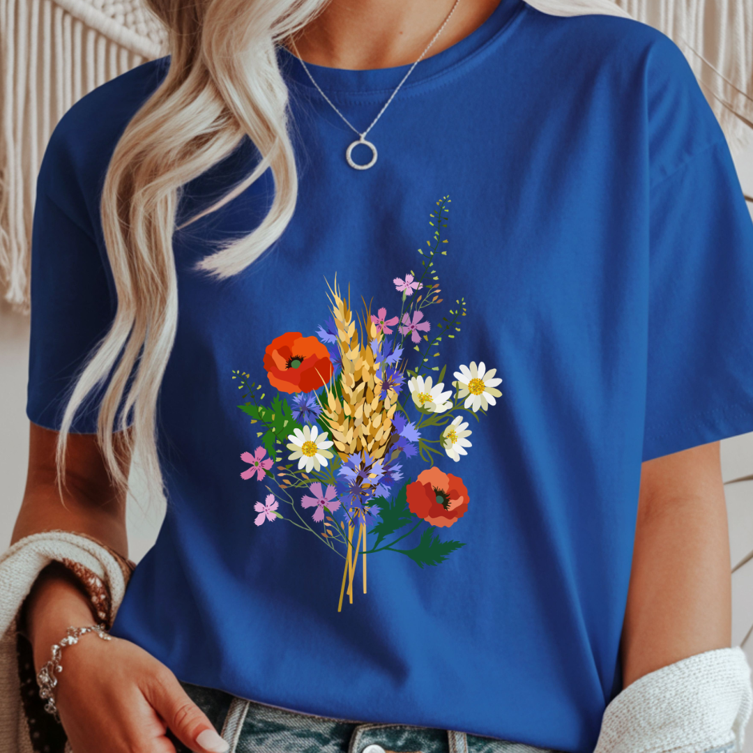 Wildflower Bouquet - Spring Unisex T-Shirt