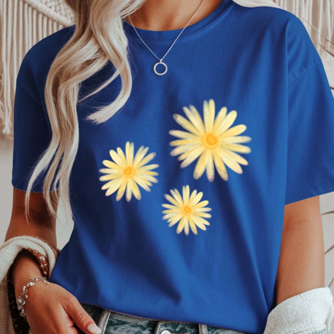 Yellow Daisies - Spring Unisex T-Shirt
