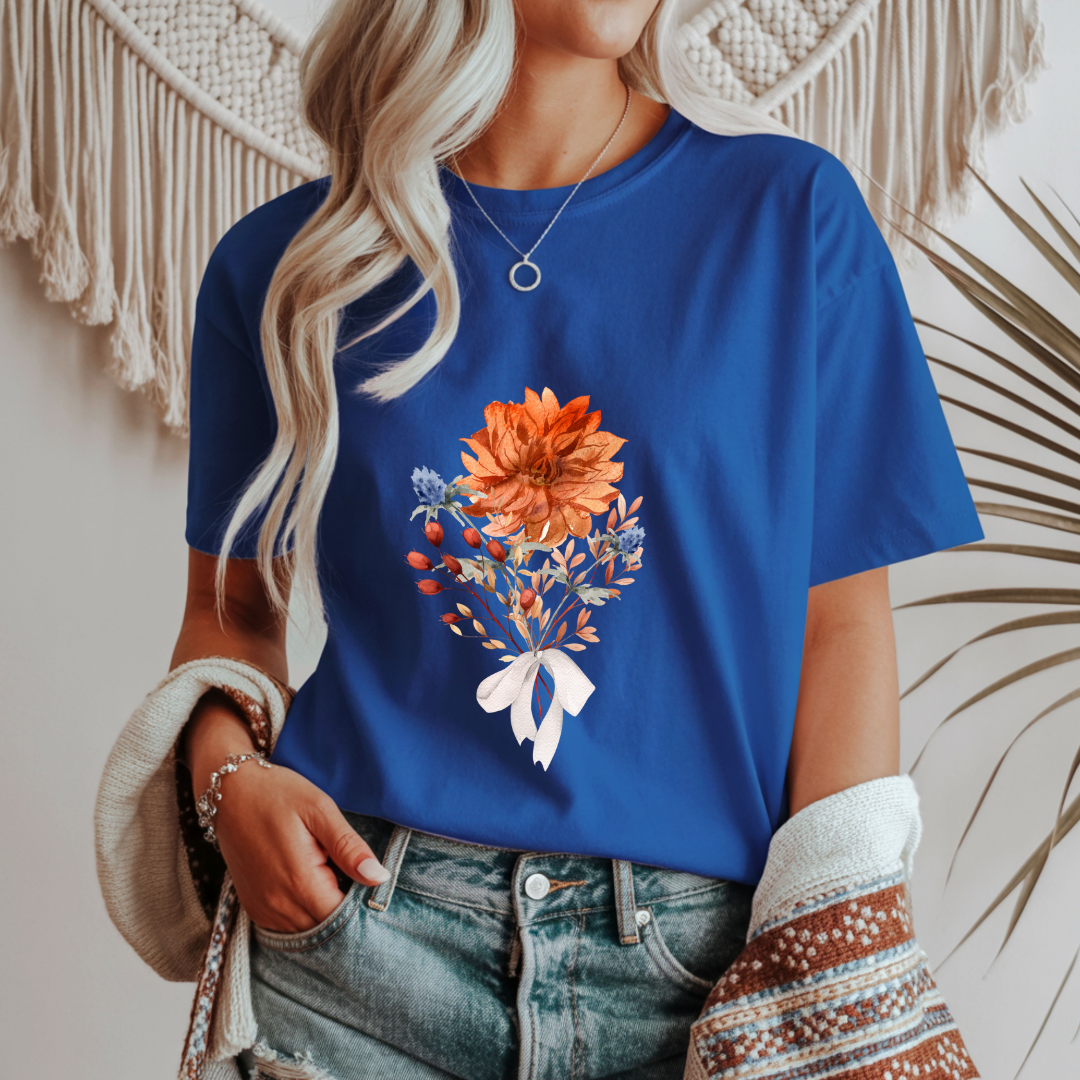 Autumn Flower Bouquet Unisex T-Shirt
