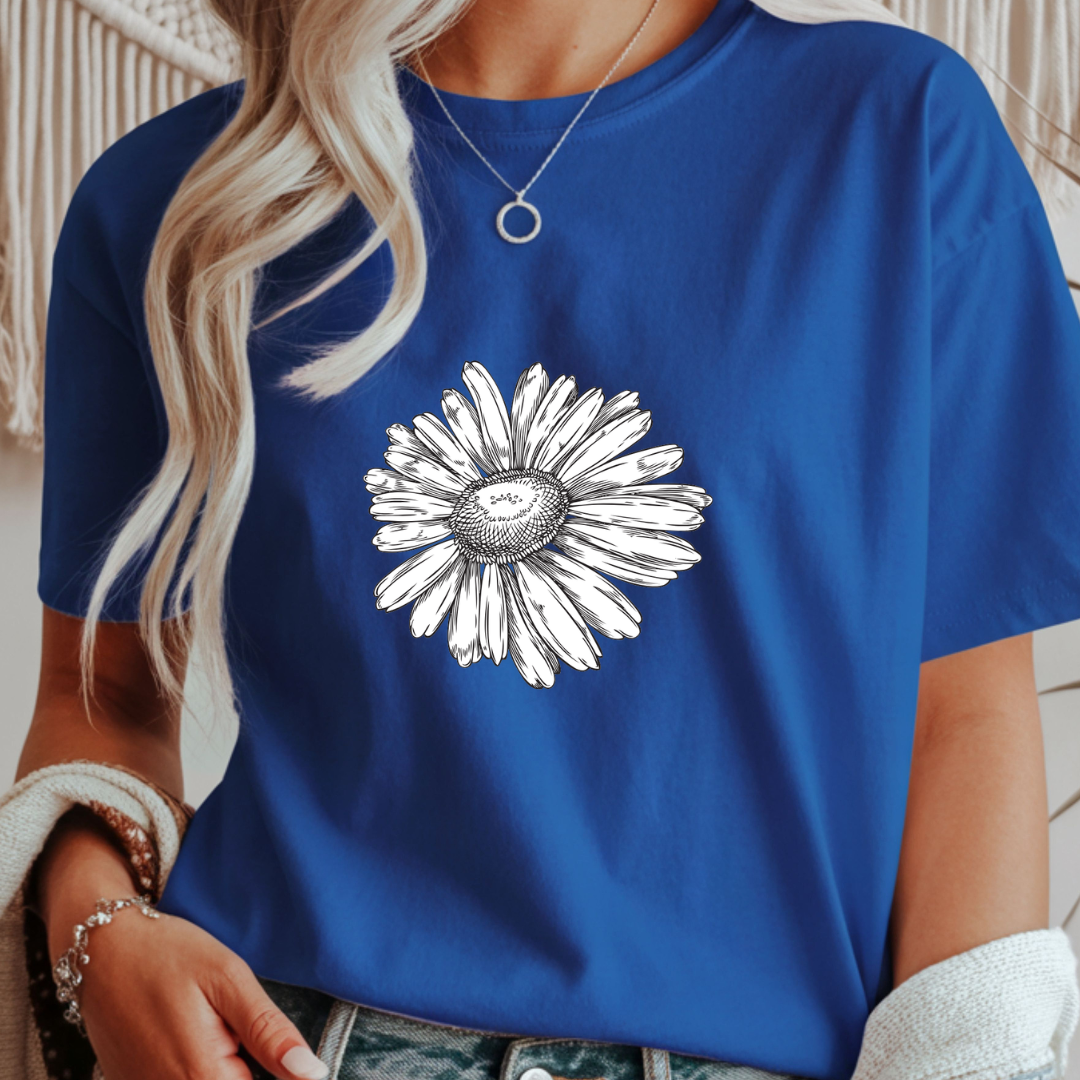 Oversized Daisy - Spring Unisex T-Shirt