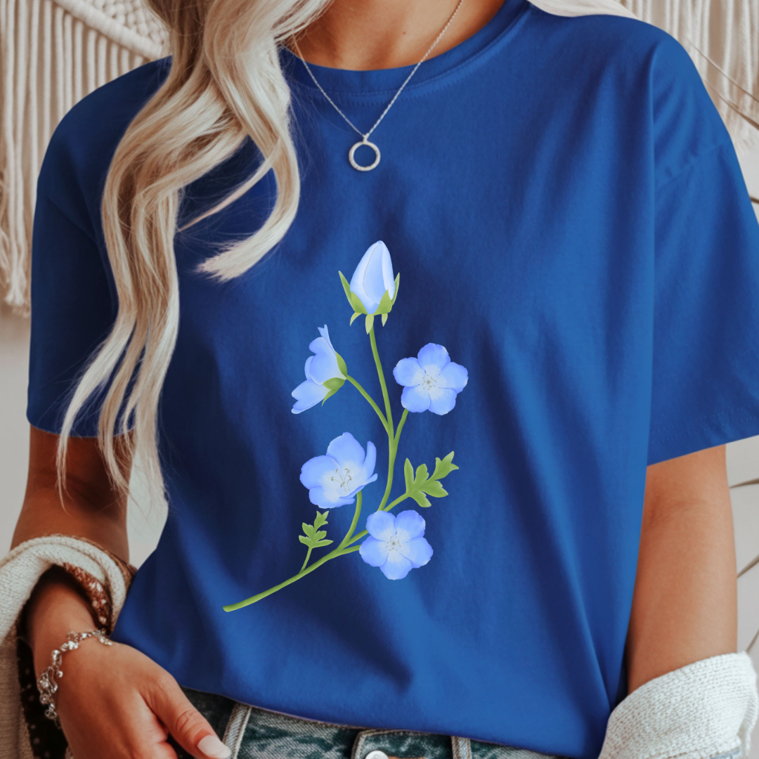 Forget-Me-Not Flower - Spring Unisex T-Shirt