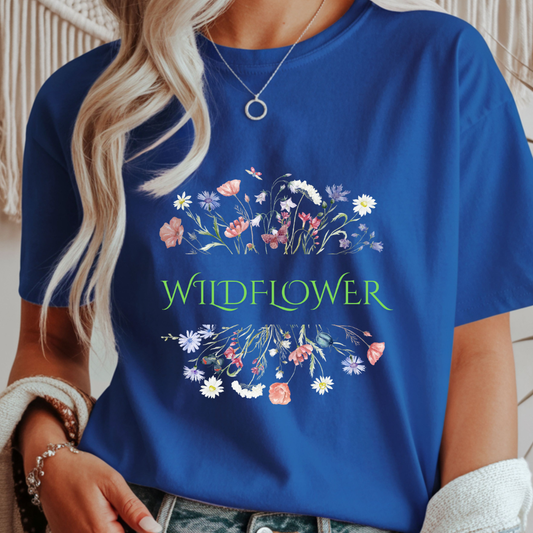 Vintage Wildflower - Spring Unisex T-Shirt