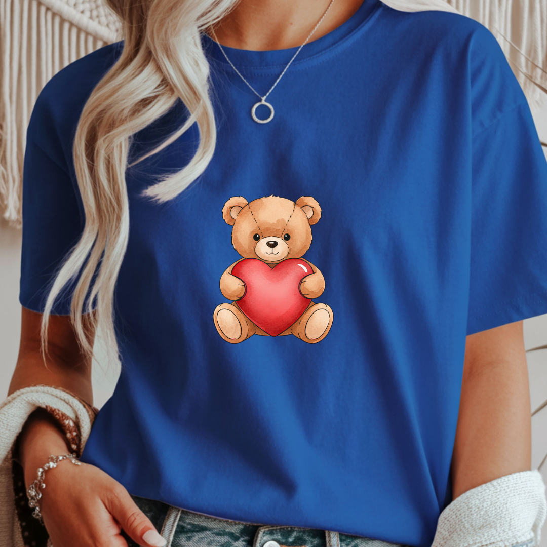 Love Bear - Valentines Day Unisex T-Shirt