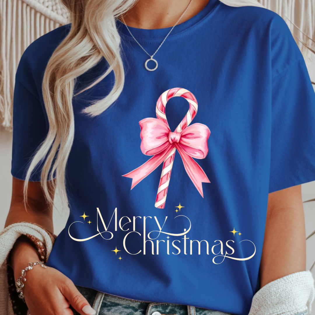 Merry Christmas Candy Cane - Winter Unisex T-Shirt