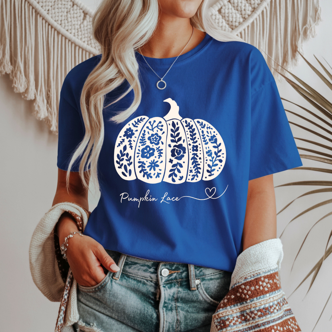Pumpkin Lace Unisex Softstyle T-Shirt