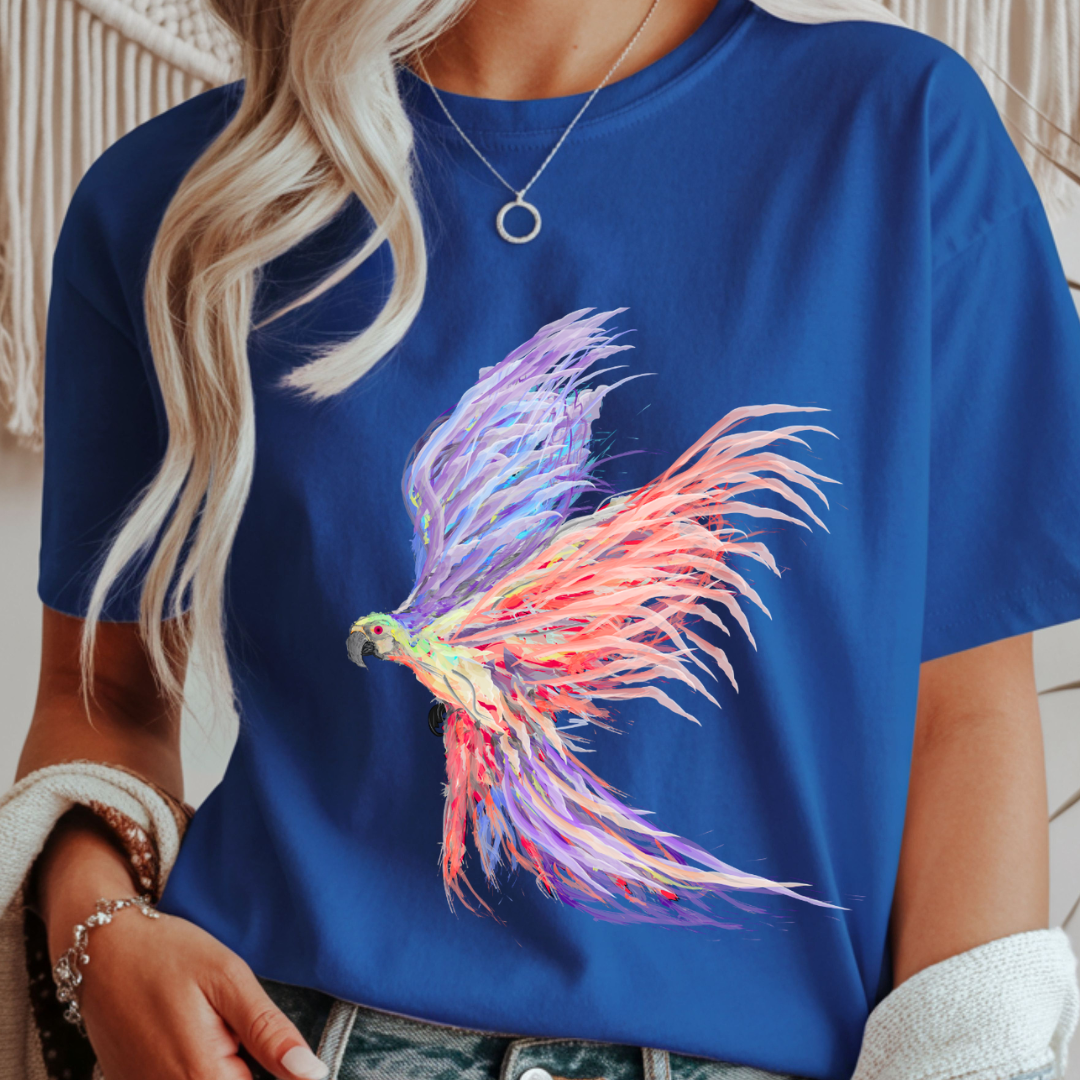 Colorful Parrot - Spring Unisex T-Shirt