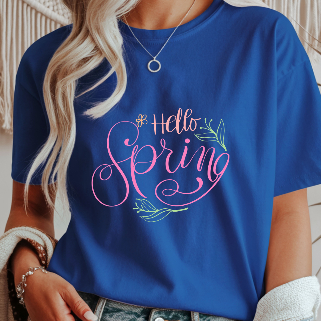 Hello Spring - Spring Unisex T-Shirt