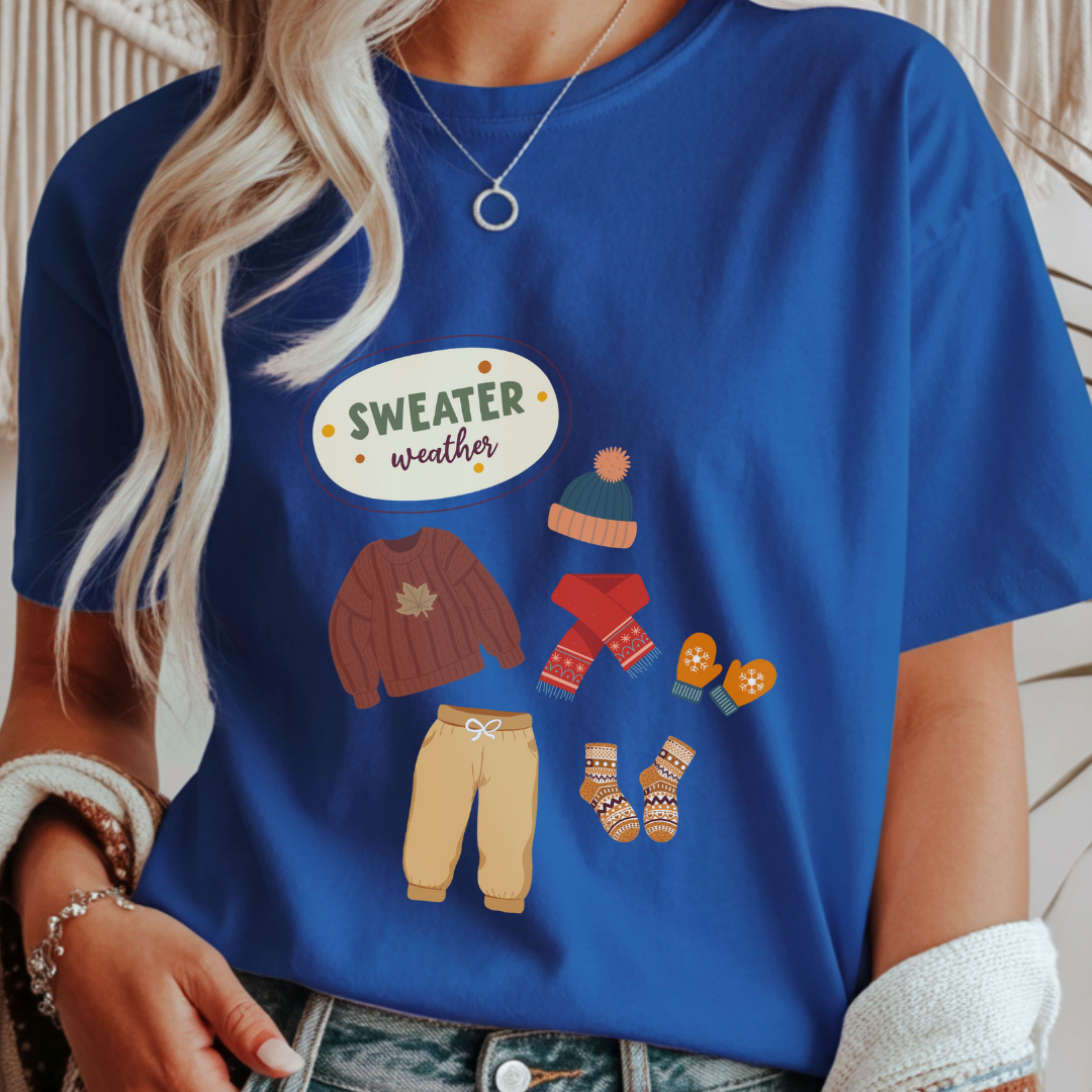 Sweater Weather - Winter Unisex T-Shirt