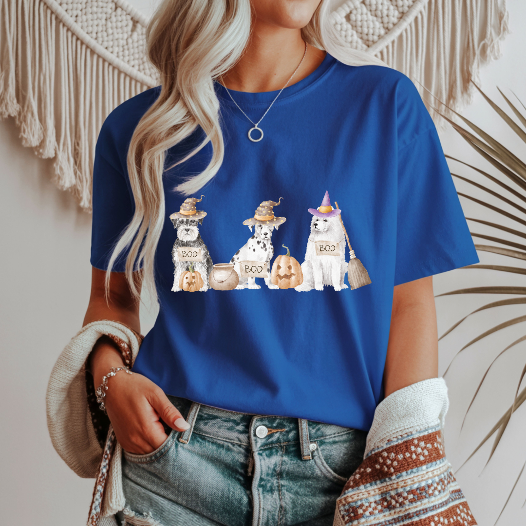 Halloween Party Dogs 4 Unisex T-Shirt