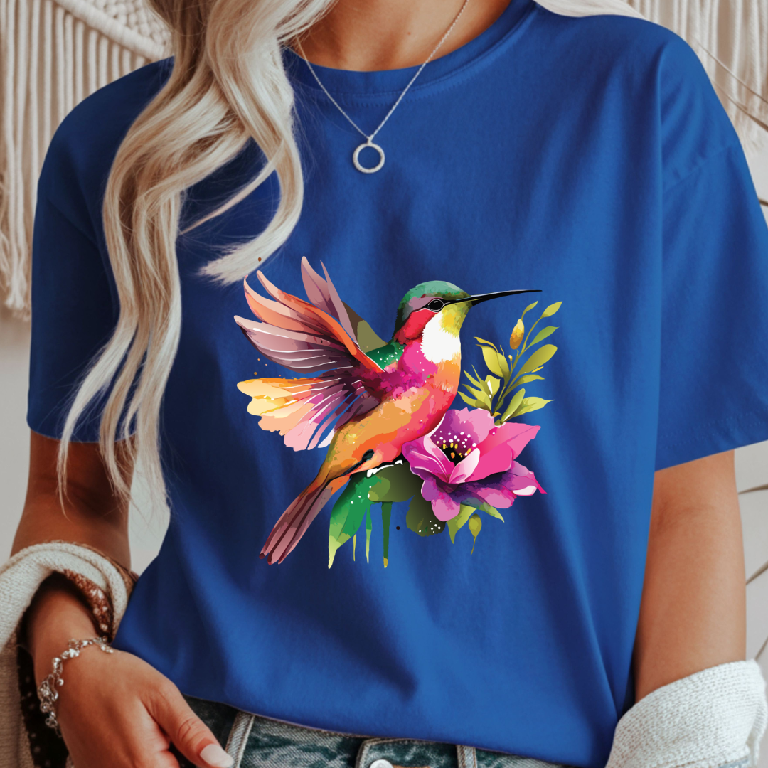 Vivid Hummingbird - Spring Unisex T-Shirt