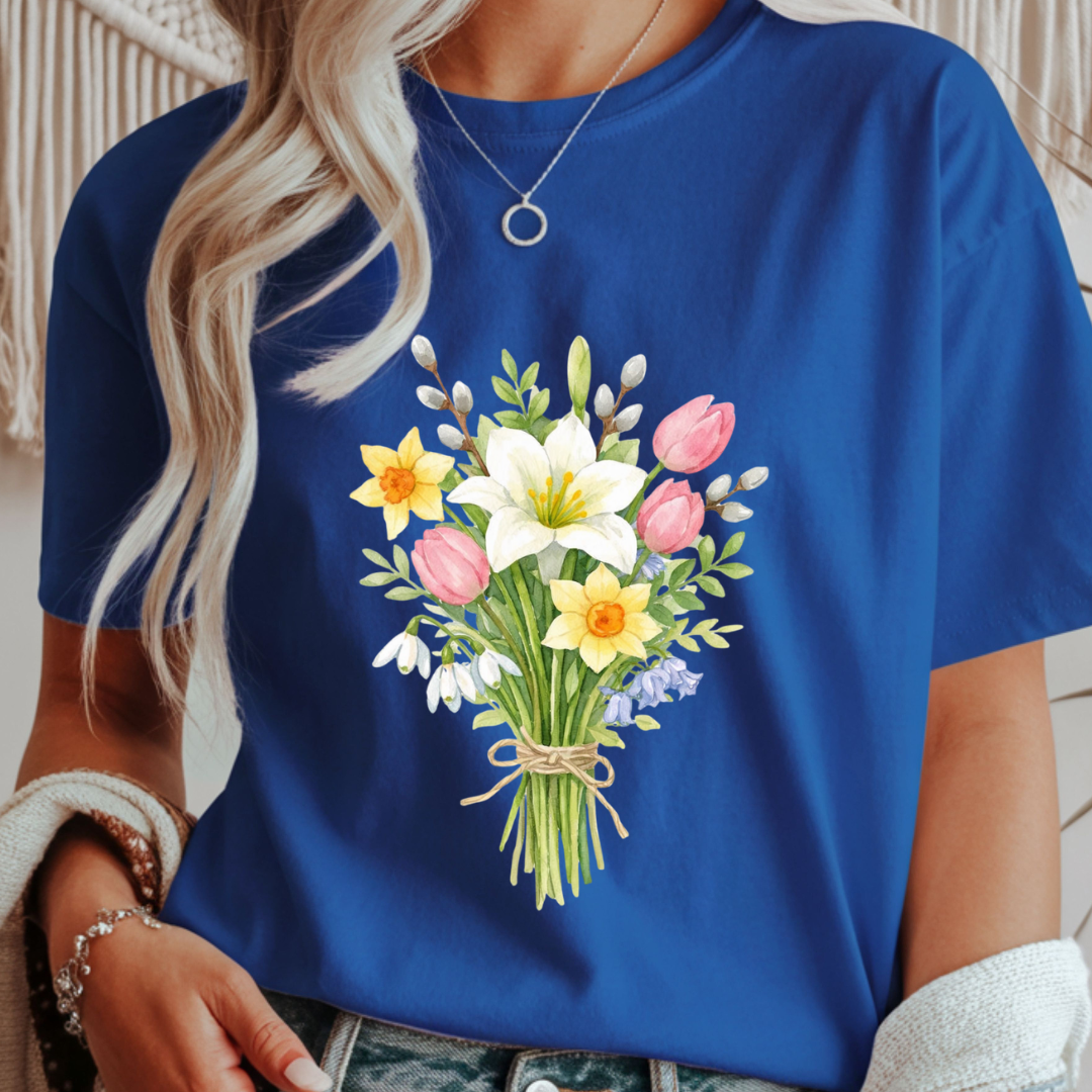 Wildflower Bunch - Spring Unisex T-Shirt