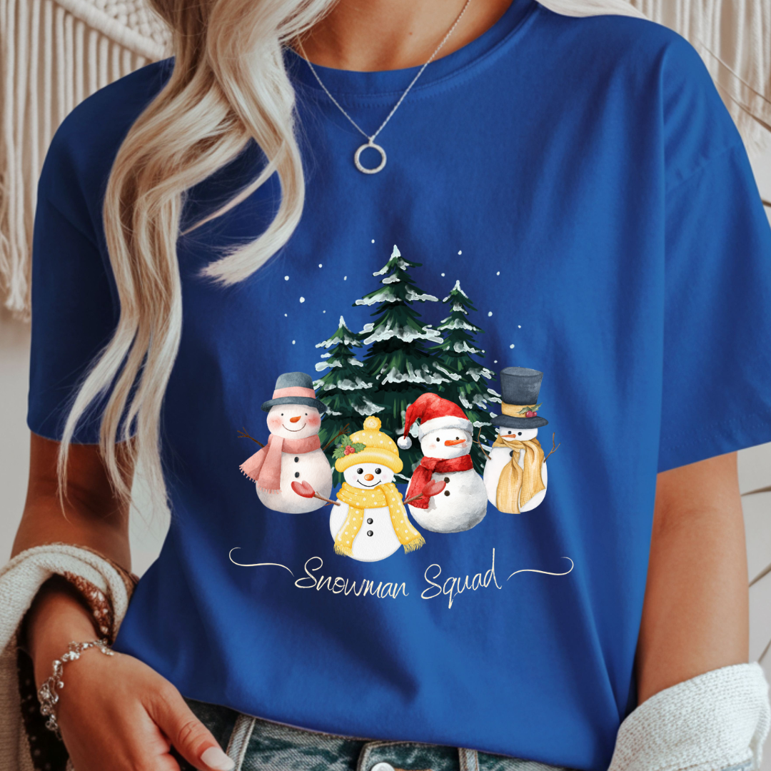 Snowman Squad - Winter Unisex T-Shirt