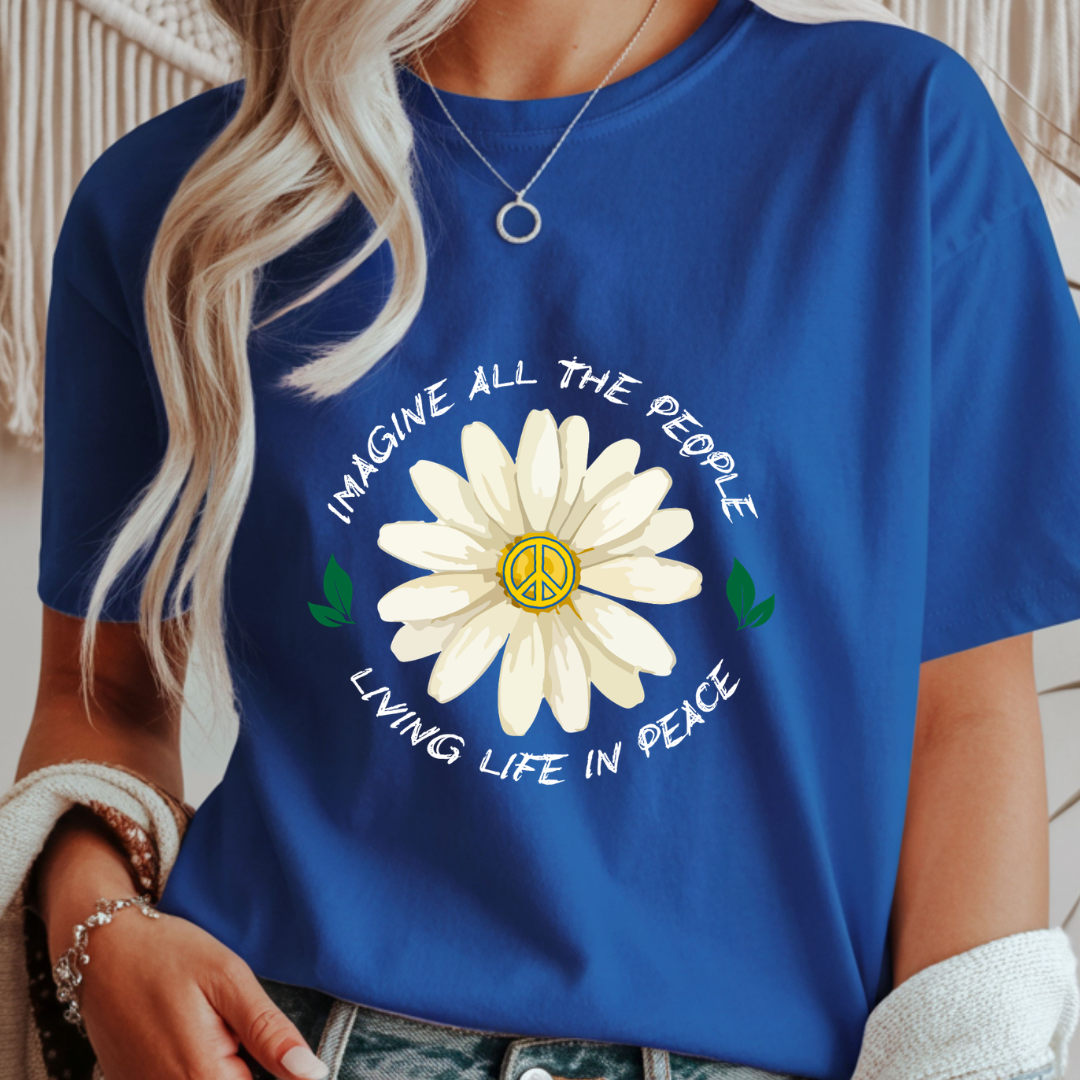 Peace Daisy - Spring Unisex T-Shirt