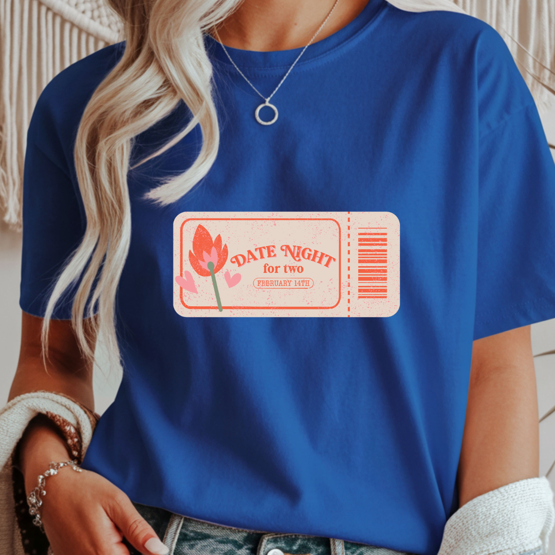 Date Night for Two - Valentines Day Unisex T-Shirt