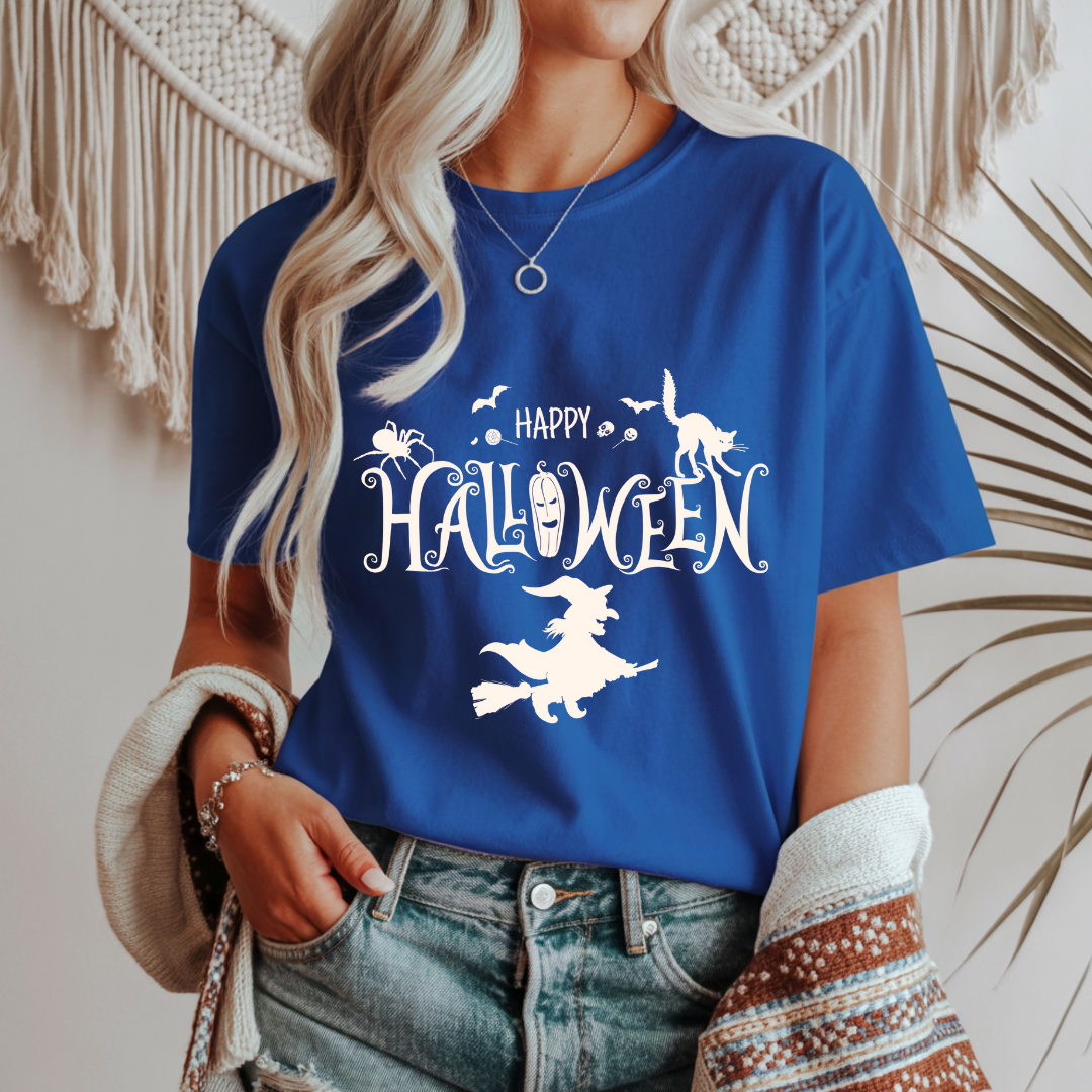 Happy Halloween Witch Unisex T-Shirt