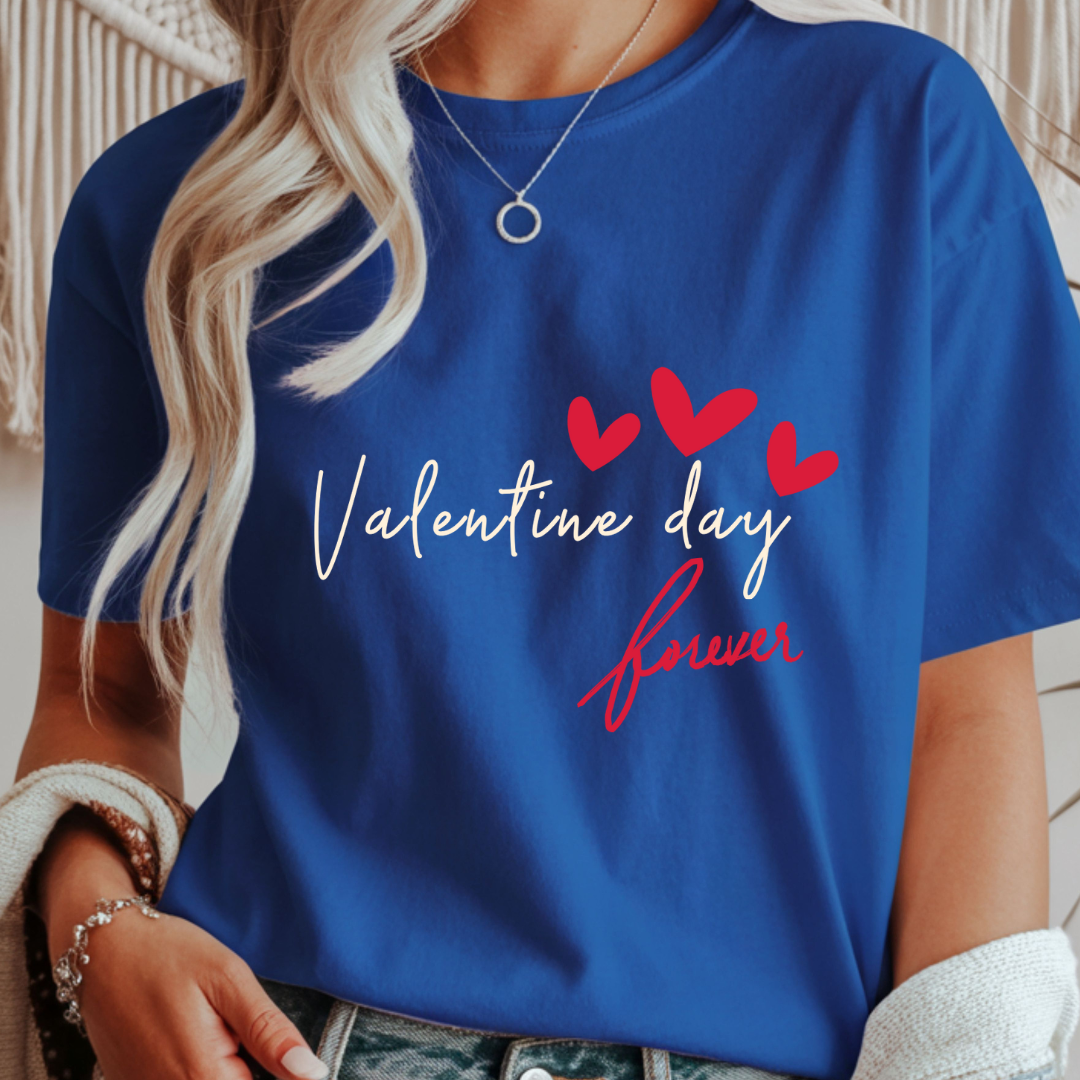 Valentine Day Forever - Valentines Day Unisex T-Shirt