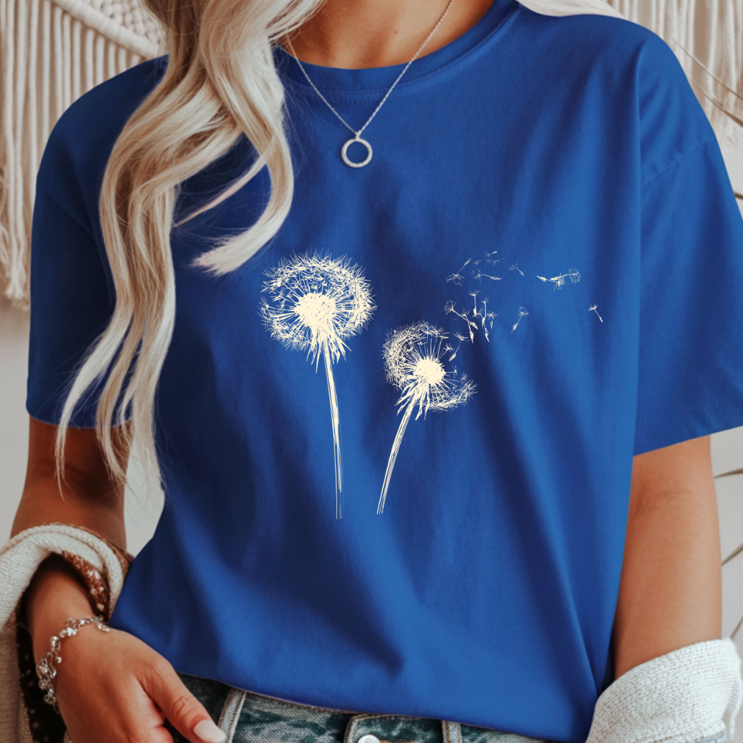 Dandelion Seeds - Spring Unisex T-Shirt