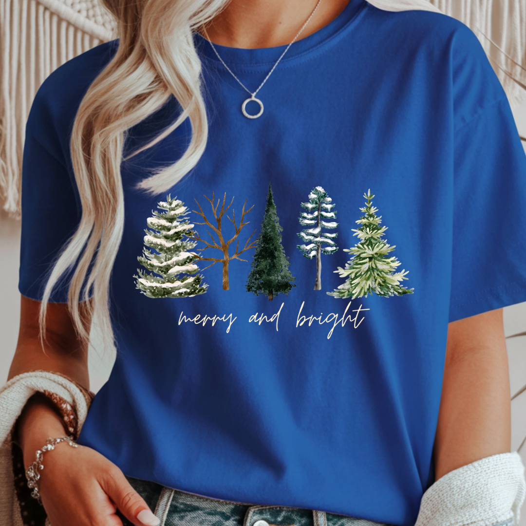 Merry and Bright - Winter Unisex T-Shirt