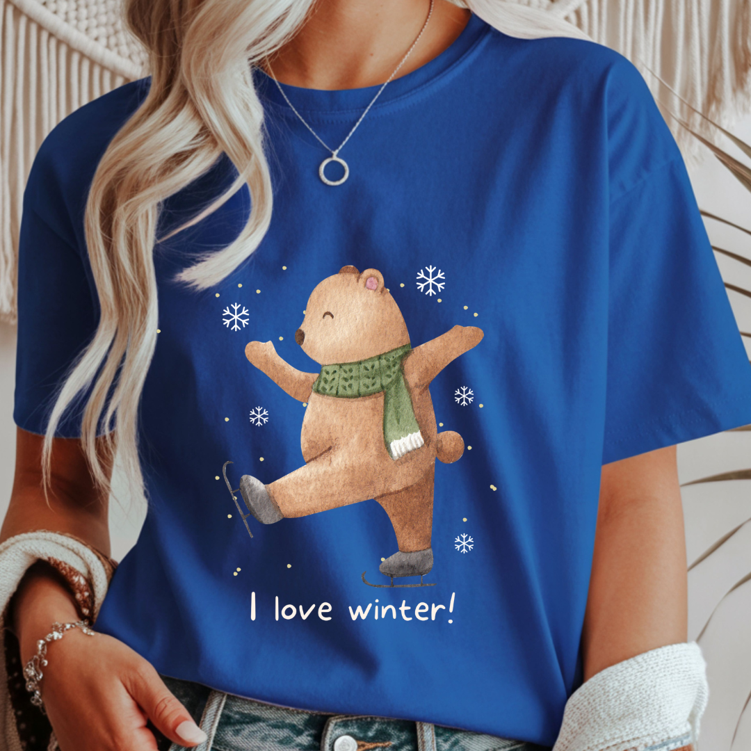 I Love Winter! Winter Unisex T-Shirt
