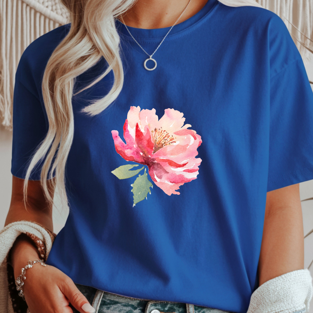 Pink Rose - Spring Unisex T-Shirt