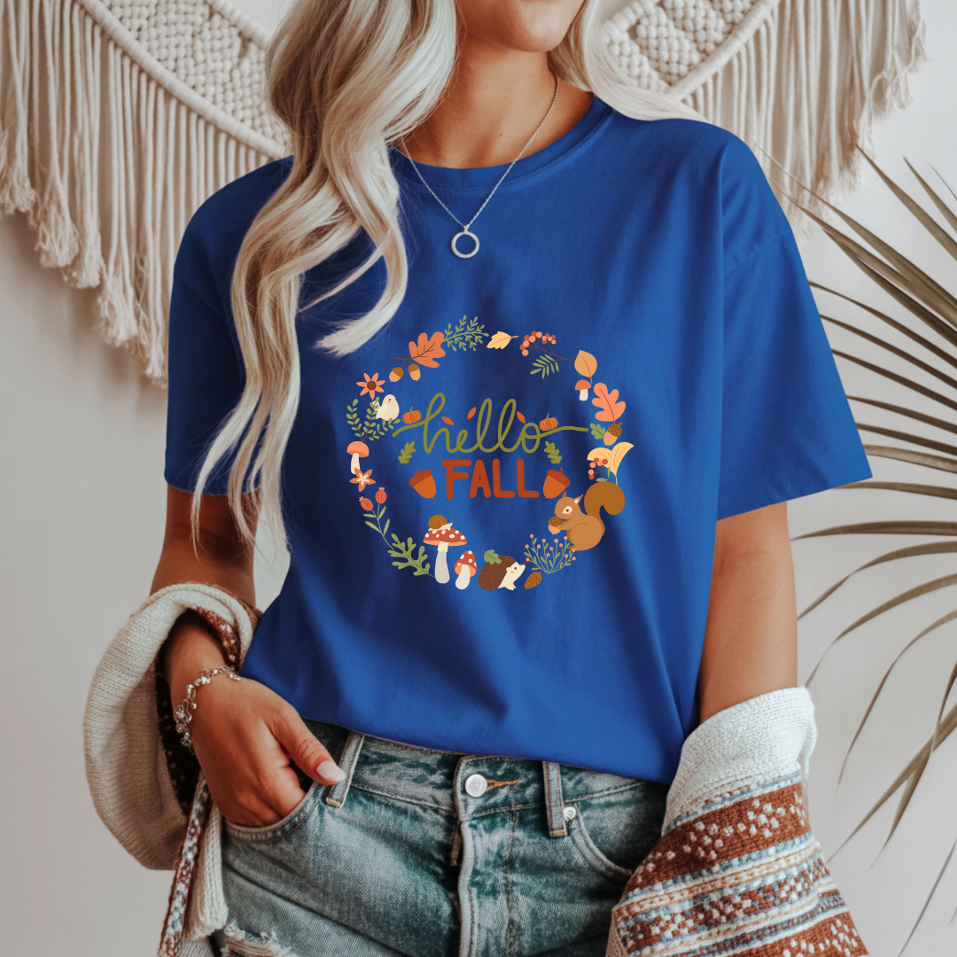 Hello Fall Unisex T-Shirt