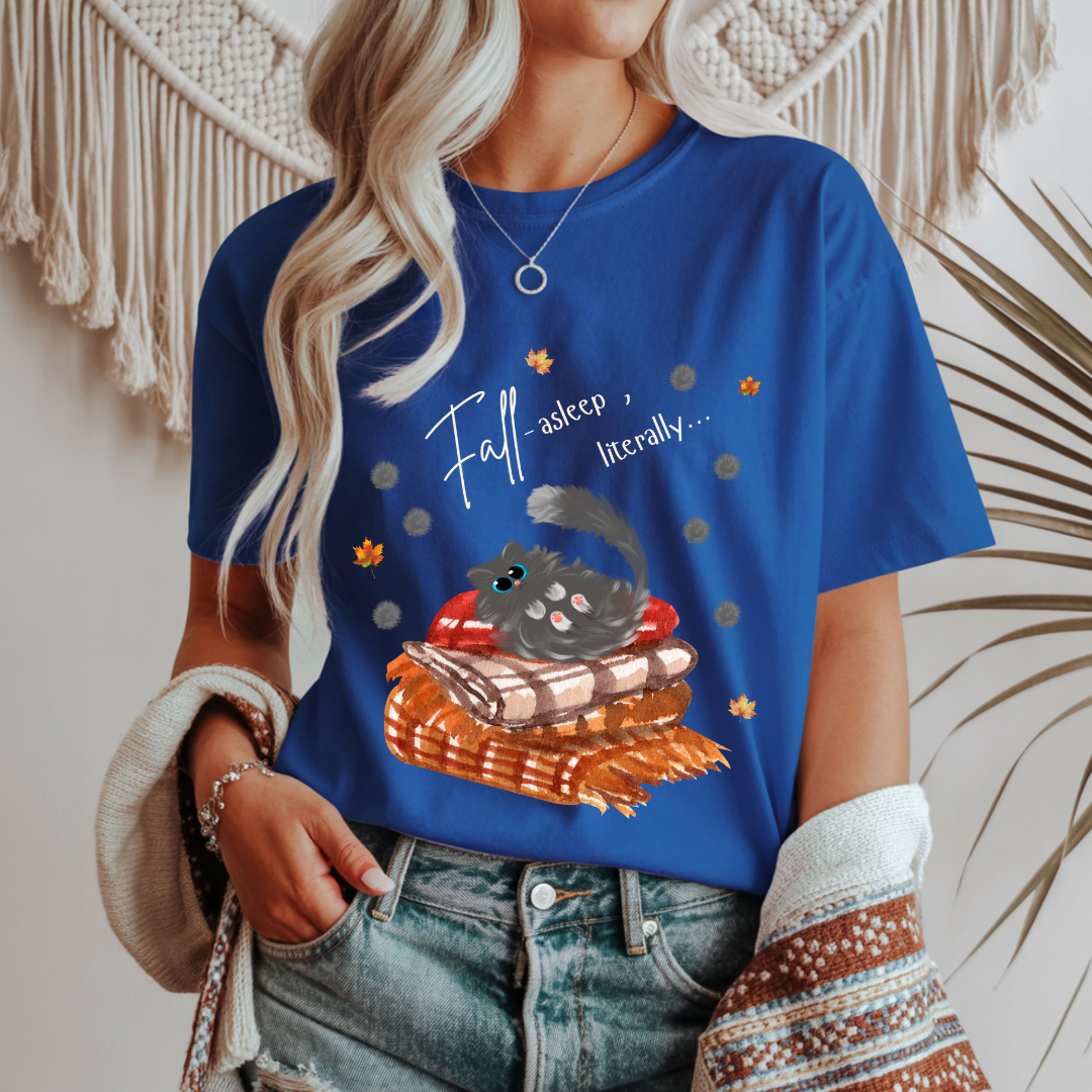 Fall-asleep, Literally - Fall Unisex T-Shirt