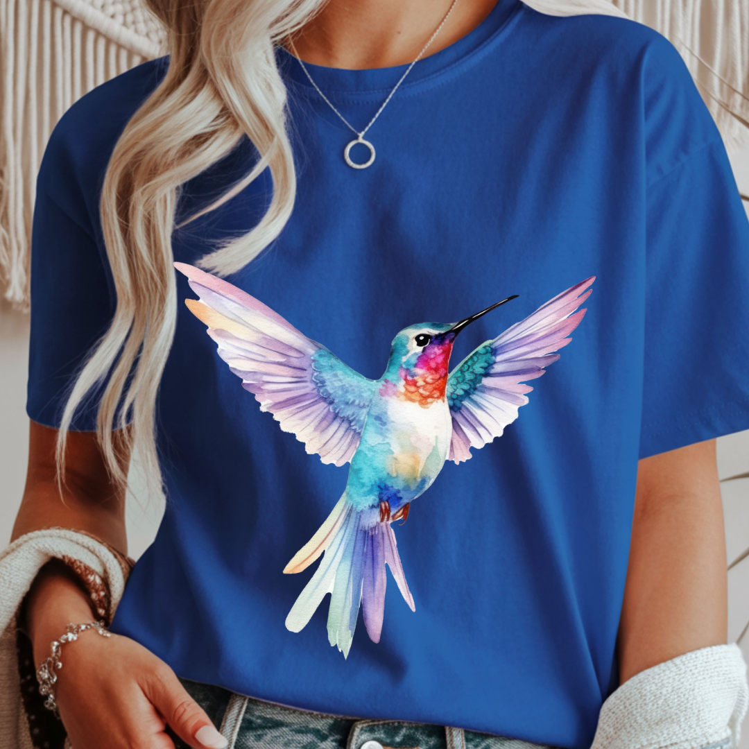 Pastel Hummingbird - Spring Unisex T-Shirt