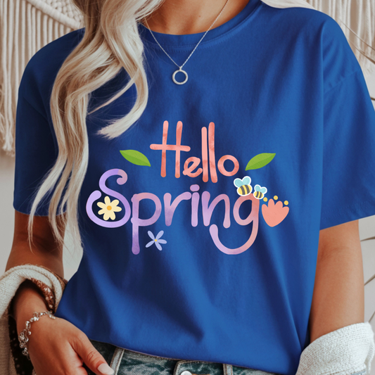 Hello Spring Mood - Spring Unisex T-Shirt