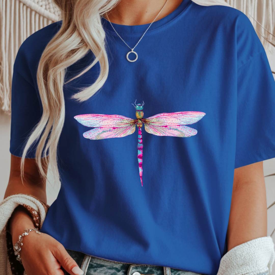 Cosmic Dragonfly - Spring Unisex T-Shirt