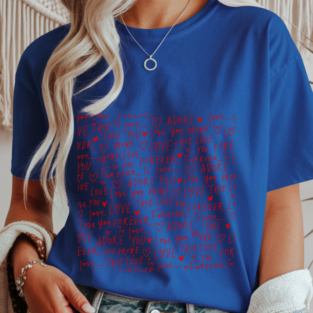 Love Words - Valentines Day Unisex T-Shirt