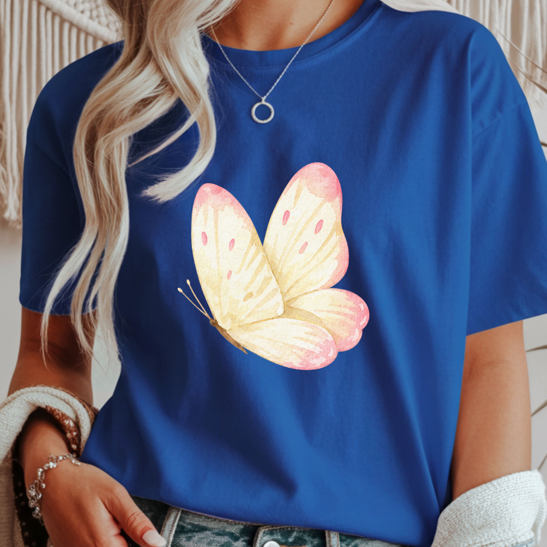 Soft Butterfly - Spring Unisex T-Shirt