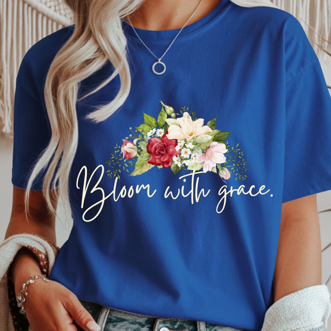 Bloom with Grace - Spring Unisex T-Shirt
