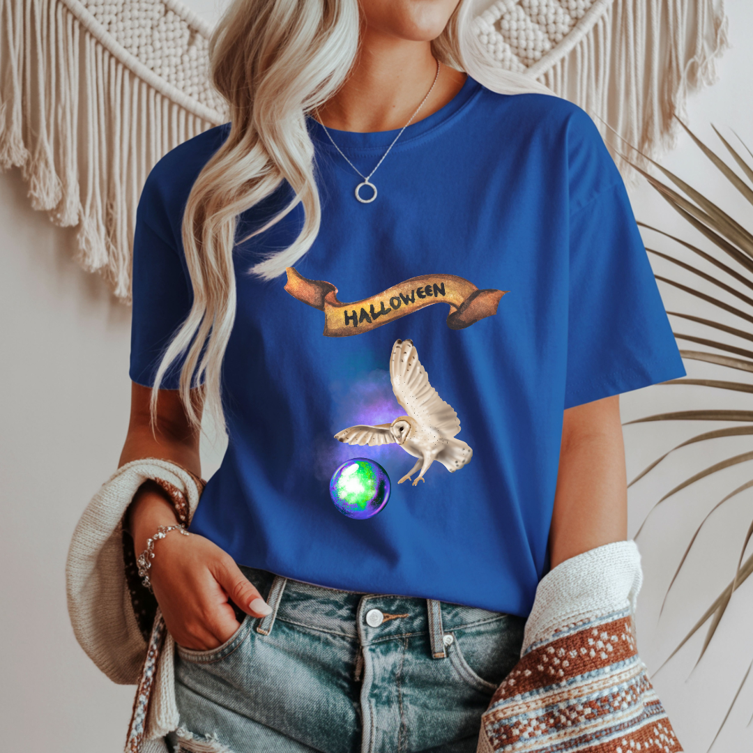 Halloween Owl Unisex T-Shirt