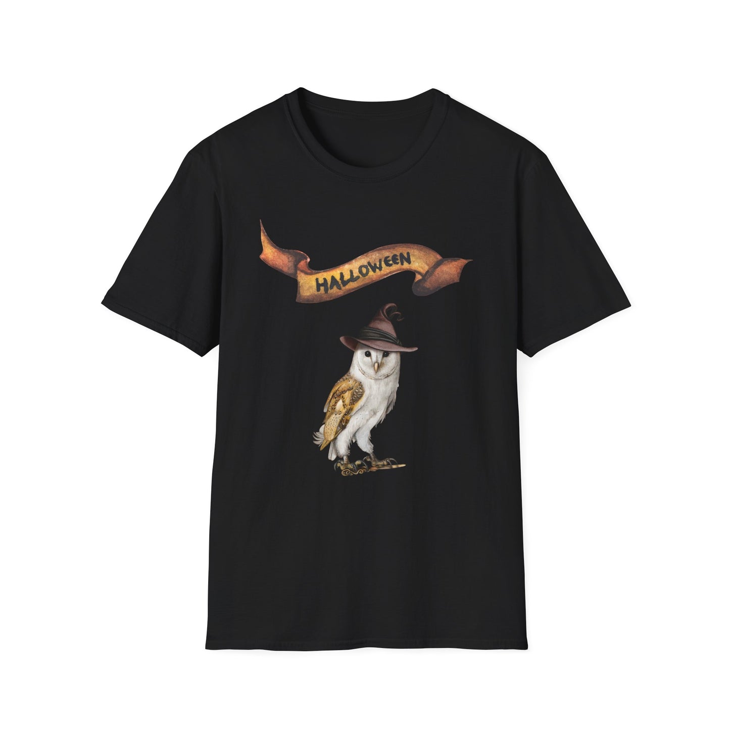 Halloween Wizard Owl Unisex T-Shirt