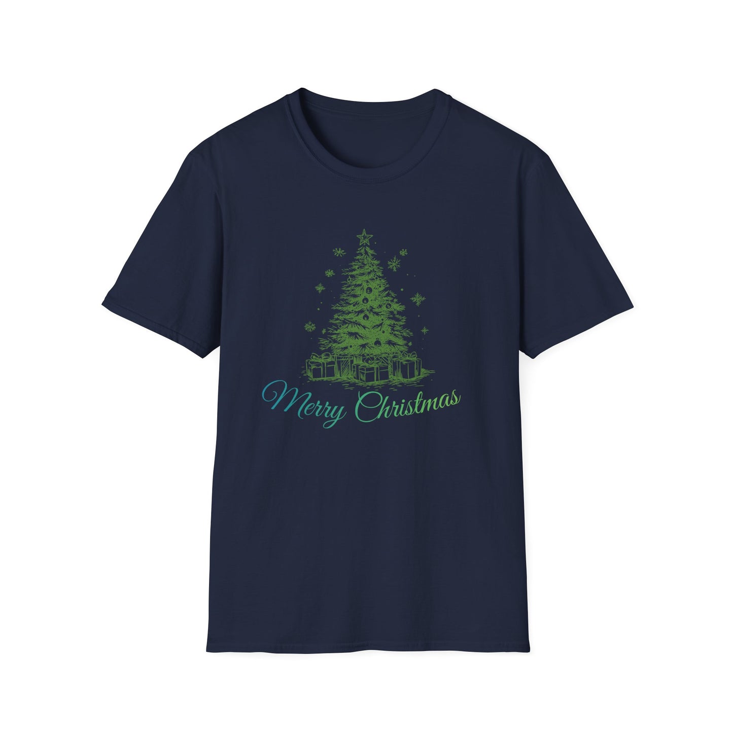 Merry Christmas Tree - Winter Unisex T-Shirt