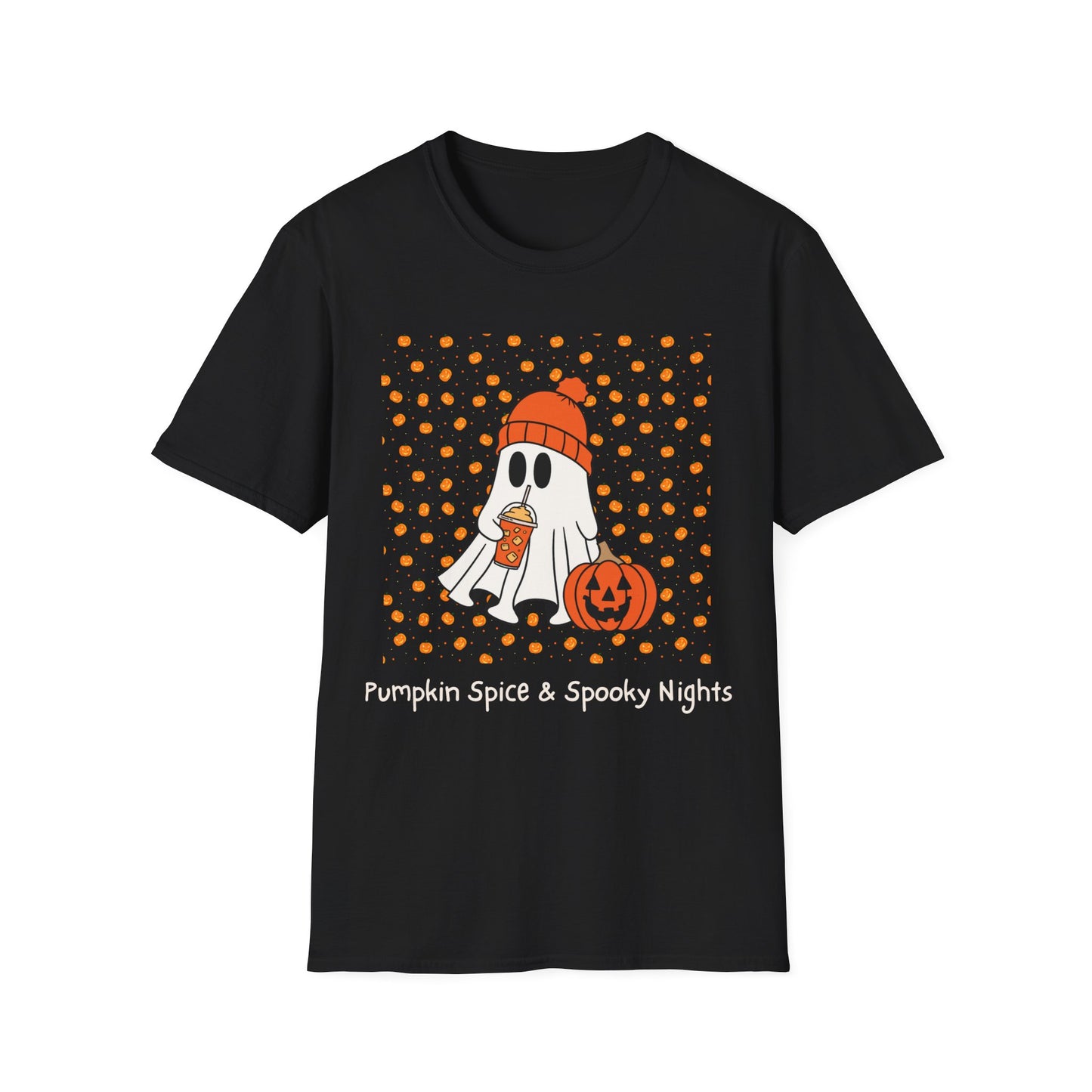 Pumpkin Spice and Spooky Nights Unisex T-Shirt