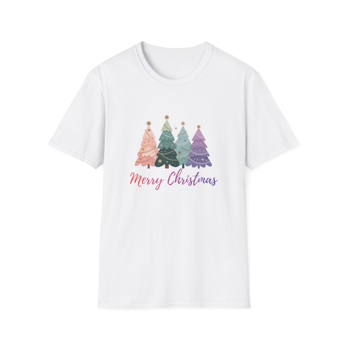Merry Christmas Trees - Winter Unisex T-Shirt